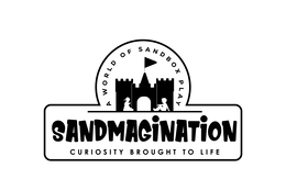 SANDMAGINATION CURIOSITY BROUGHT TO LIFE A WORLD OF SANDBOX PLAY logo