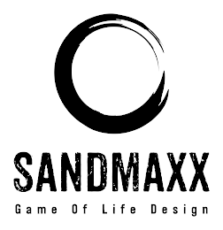 SANDMAXX GAME OF LIFE DESIGN logo