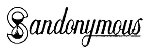SANDONYMOUS logo