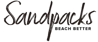 SANDPACKS BEACH BETTER logo