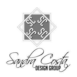 SANDRA COSTA DESIGN GROUP SC SC SC SC logo