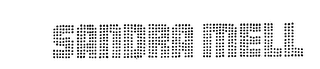 SANDRA MELL logo