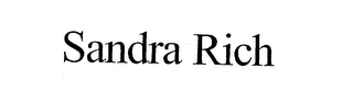 SANDRA RICH logo