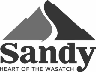 SANDY HEART OF THE WASATCH logo