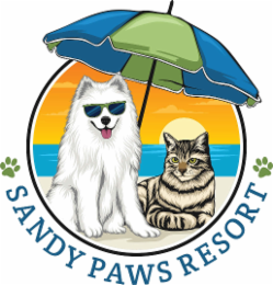 SANDY PAWS RESORT logo