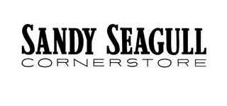 SANDY SEAGULL CORNERSTORE logo