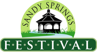 SANDY SPRINGS F E S T I V A L logo