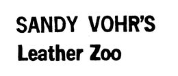 SANDY VOHR'S LEATHER ZOO logo