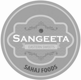 SANGEETA EASTERN SWEETS SAHAJ FOODS logo