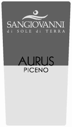 SANGIOVANNI DI SOLE DI TERRA AURUS PICENO logo