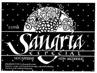 SANGRIA ESPECIAL 2 LITER NO CAFFEINE NON ALCOHOLIC logo