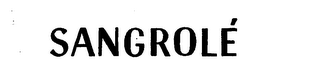 SANGROLE logo