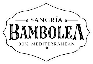 SANGRÍA BAMBOLEA 100% MEDITERRANEAN logo