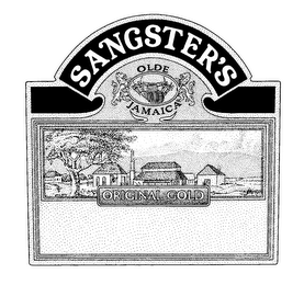 SANGSTER'S OLDE JAMAICA ORIGINAL GOLD logo