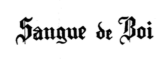 SANGUE DE BOI logo