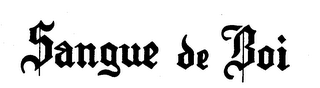 SANGUE DE BOI
