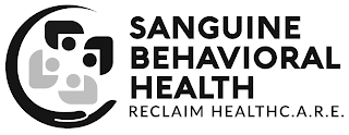 SANGUINE BEHAVIORAL HEALTH RECLAIM HEALTHC.A.R.E. logo