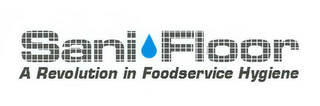 SANI FLOOR A REVOLUTION IN FOODSERVICE HYGIENE logo
