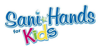 SANI HANDS FOR KIDS logo