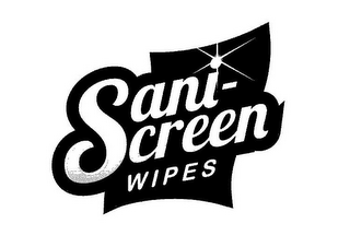 SANI-SCREEN WIPES logo