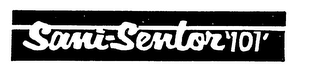 SANI-SENTOR '101' logo