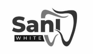 SANI WHITE logo