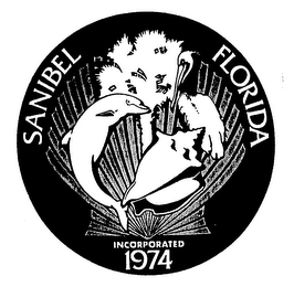SANIBEL FLORIDA INCORPORATED 1974 logo