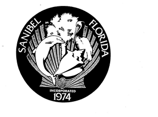 SANIBEL FLORIDA INCORPORATED 1974 logo