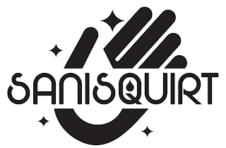 SANISQUIRT logo