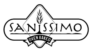 SANISSIMO OVEN BAKED logo