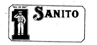 SANITO ALL-IN-ONE. logo