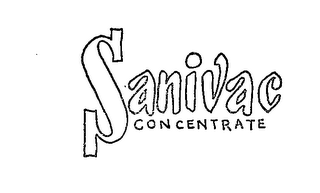 SANIVAC CONCENTRATE logo