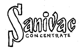 SANIVAC CONCENTRATE logo