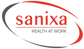 SANIXA HEALTH AT WORK logo