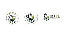 SANKOFA ON THE LAKE AKA SOTL ESTABLISHED 2026 IS A SANKOFA BIRD FLOATING ABOVE A LAKE logo