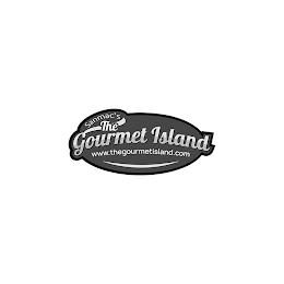 SANMAC'S THE GOURMET ISLAND WWW.THEGOURMETISLAND.COM logo