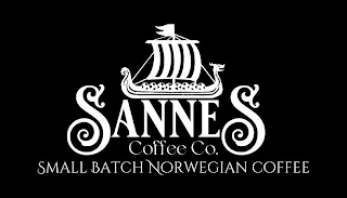 SANNES COFFEE CO. SMALL BATCH NORWEGIAN COFFEE logo