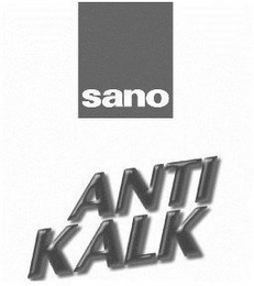 SANO ANTI KALK logo