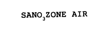 SANO3 ZONE AIR logo