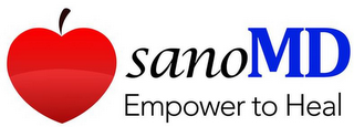 SANOMD EMPOWER TO HEAL logo