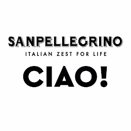 SANPELLEGRINO ITALIAN ZEST FOR LIFE CIAO! logo