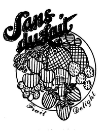 SANS DULAIT FRUIT DELIGHT logo