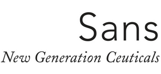 SANS NEW GENERATION CEUTICALS logo