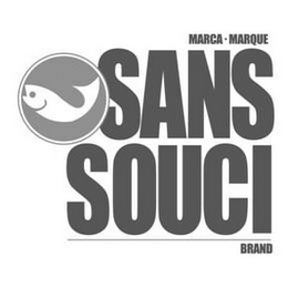 SANS SOUCI MARCA · MARQUE BRAND logo