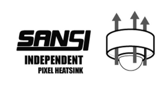 SANSI INDEPENDENT PIXEL HEATSINK logo