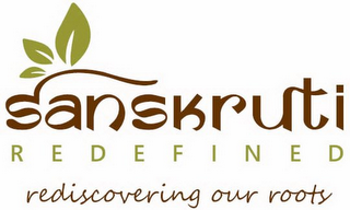 SANSKRUTI REDEFINED REDISCOVERING OUR ROOTS logo