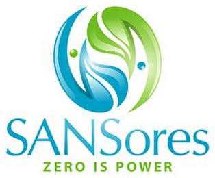 SANSORES ZERO IS POWER logo