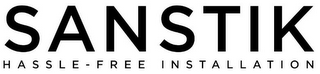 SANSTIK HASSLE-FREE INSTALLATION logo