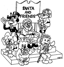 SANTA AND FRIENDS REDI CANDY BENJI BAILEY SOFTY logo
