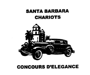 SANTA BARBARA CHARIOTS CONCOURS D'ELEGANCE logo